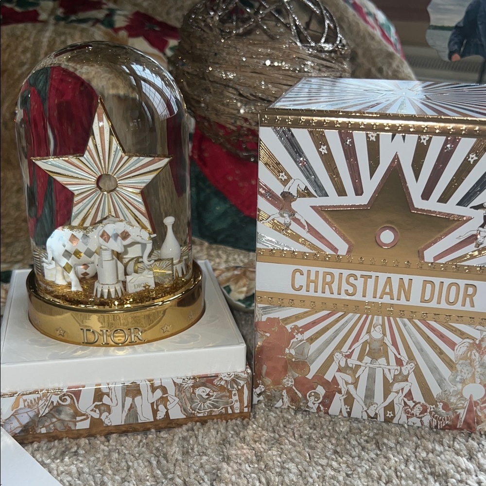 Christian Dior Snow Globe with Box